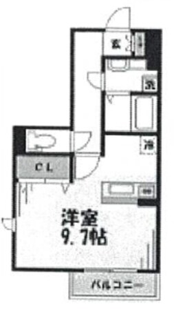 シャルマン ハイムの物件間取画像